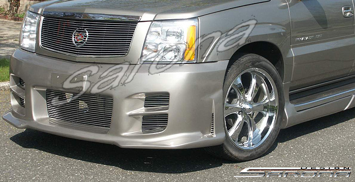 Custom Cadillac Escalade E.X.T. Front Bumper  Truck (2002 - 2006) - $490.00 (Part #CD-008-FB)
